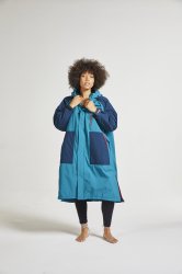 Red Original Long Sleeve Pro Change Robe EVO - Teal/ Navy