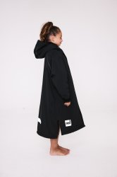 Red Kid's Dry Pro Robe - Black