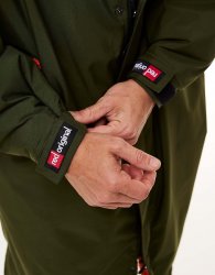 Red Long Sleeve Pro Change Robe EVO - Parker Green Small