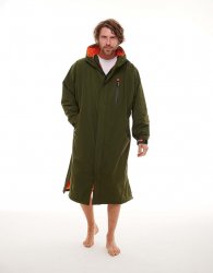 Red Long Sleeve Pro Change Robe EVO - Parker Green Small