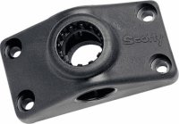 Scotty 241L Locking Push Button combination Side or Deck Mount