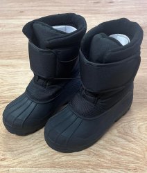 Manbi Kids Icelark Boot Black