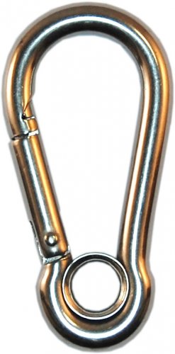 60mm Stainless Steel Carabiner