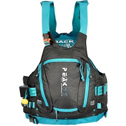 Peak River Wrap PFD Black