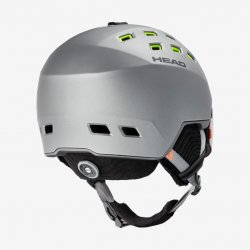 Head Radar Visor Ski Helmet Anthracite/ Lime M/L