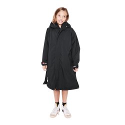Red Kid's Dry Pro Robe - Black