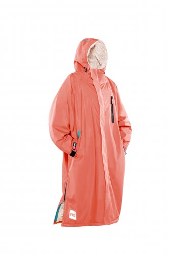 Red Long Sleeve Pro Change Robe EVO - Coogee Sunrise Medium
