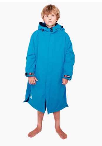 Red Kid's Dry Pro Robe - Marine