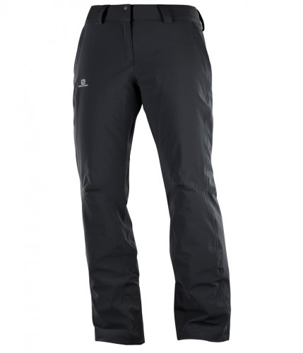 Salomon Icemania Womens Black Trouser L SHORT