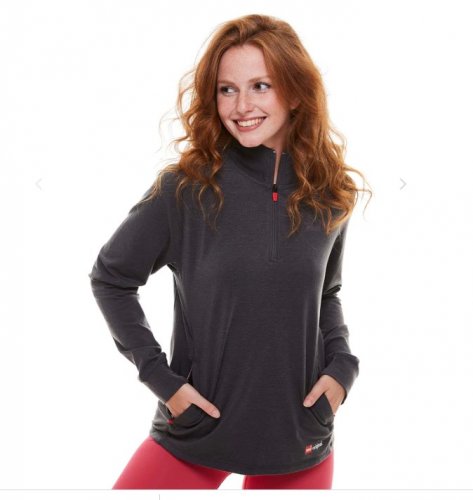 Red Original Performance Long Sleeve Top Womens