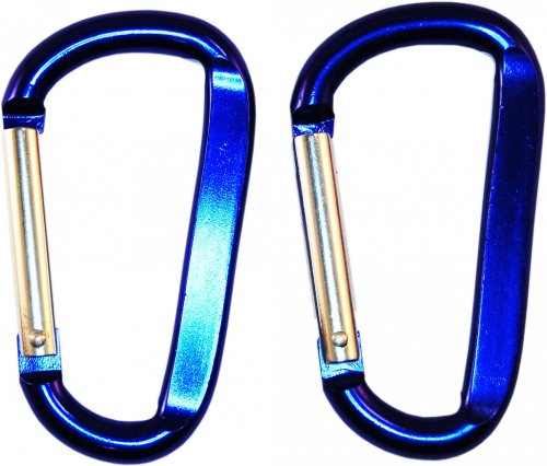 Alloy Carabiner Large Blue