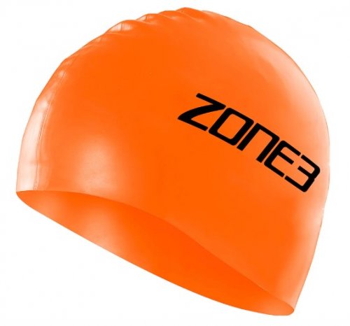 Zone3 Silicone Swim Cap: Pink