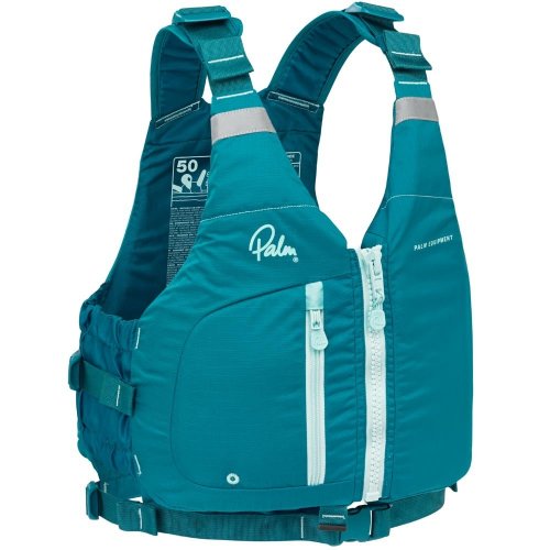 Palm Meander Women's PFD Teal