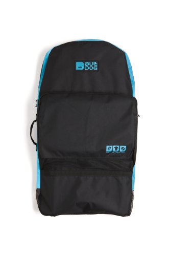 Bulldog Bodyboard Bag  Black/Cyan